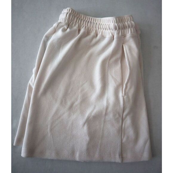 Tommy John Women Sz XS Pastel Parchment/Beige Zen Waffle Lounge Sleep Shorts - Picture 7 of 8